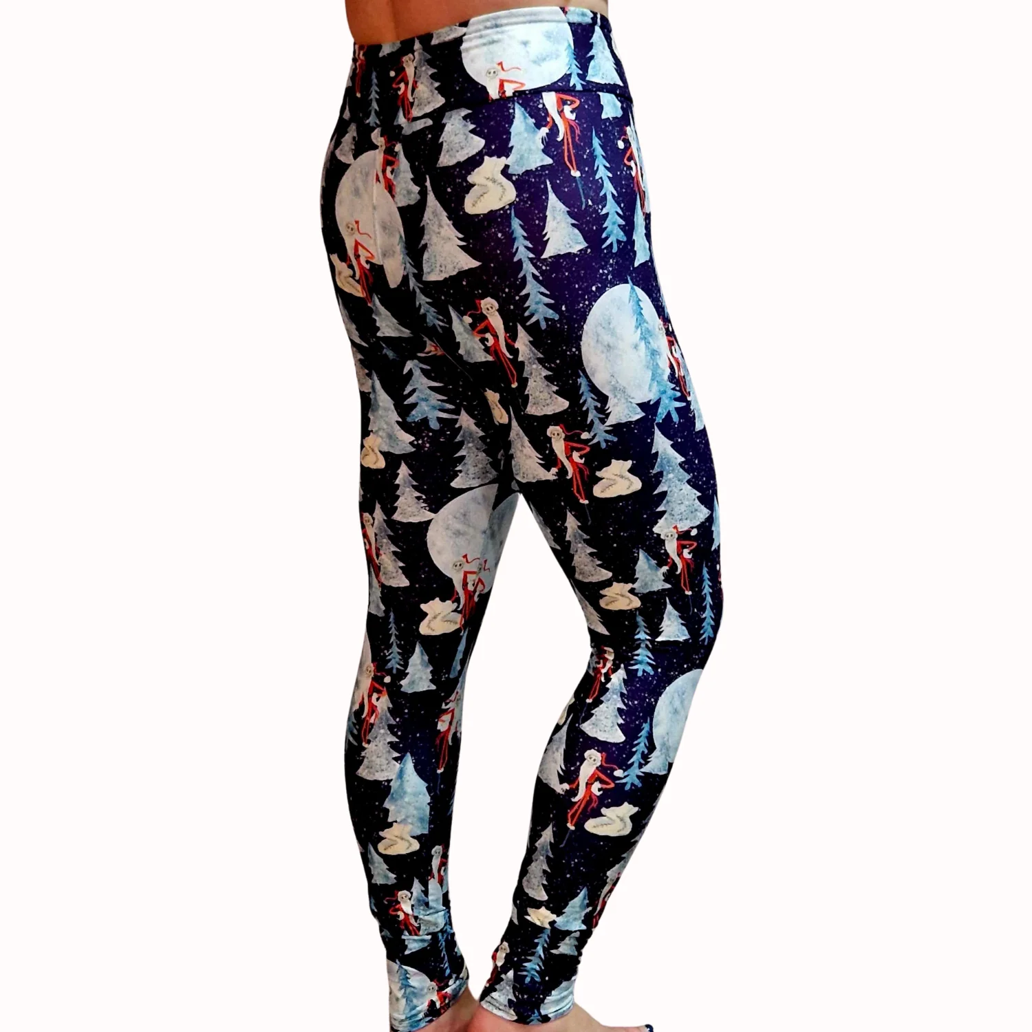 24/7 Leggings – Nightmare Santa
