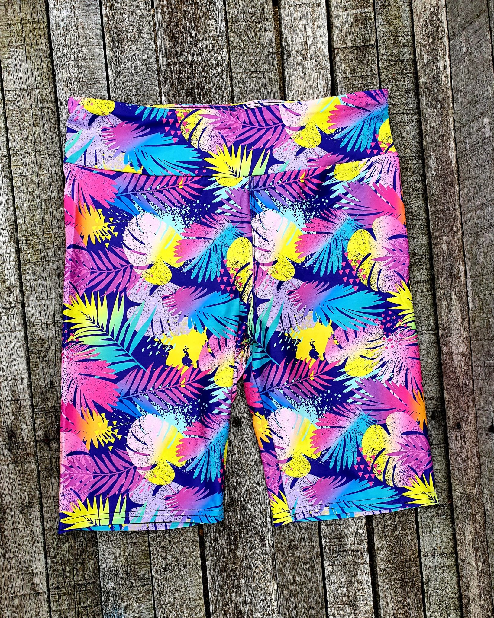 24/7 Biker Shorts - Hawaiian Tropics - Image 2