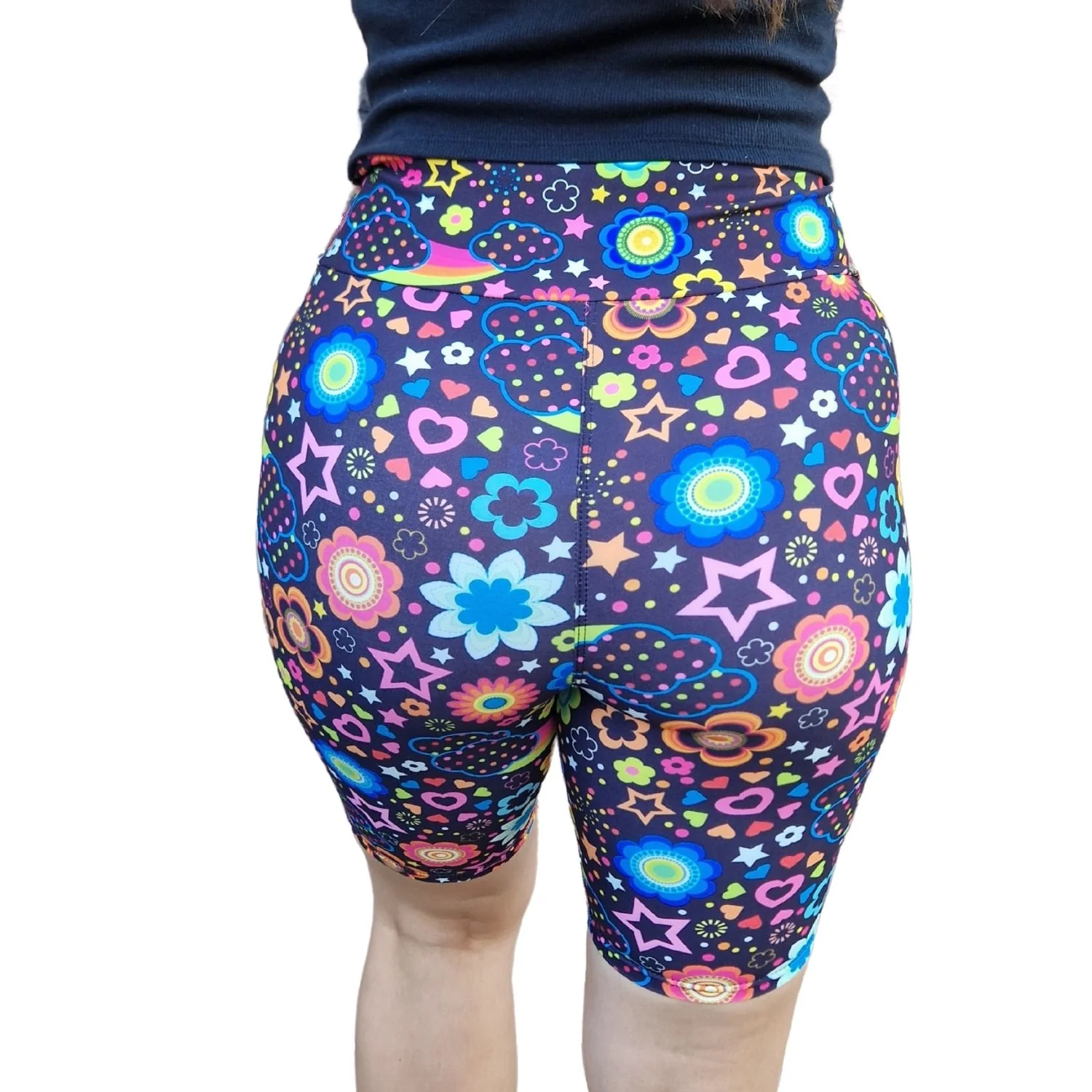 24/7 Biker Shorts - Retro Night - Image 3