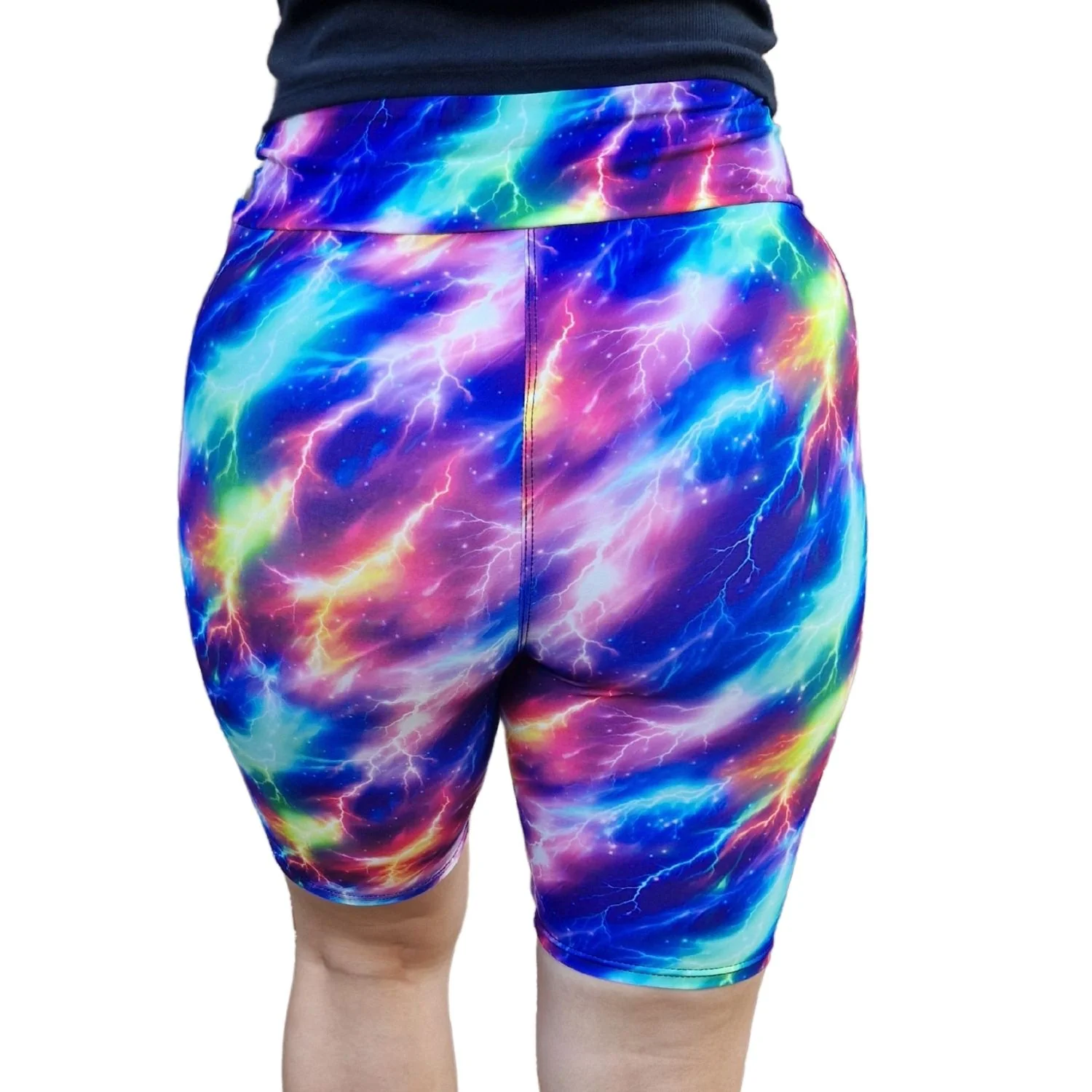 24/7 Biker Shorts - Thunderstorm - Image 3