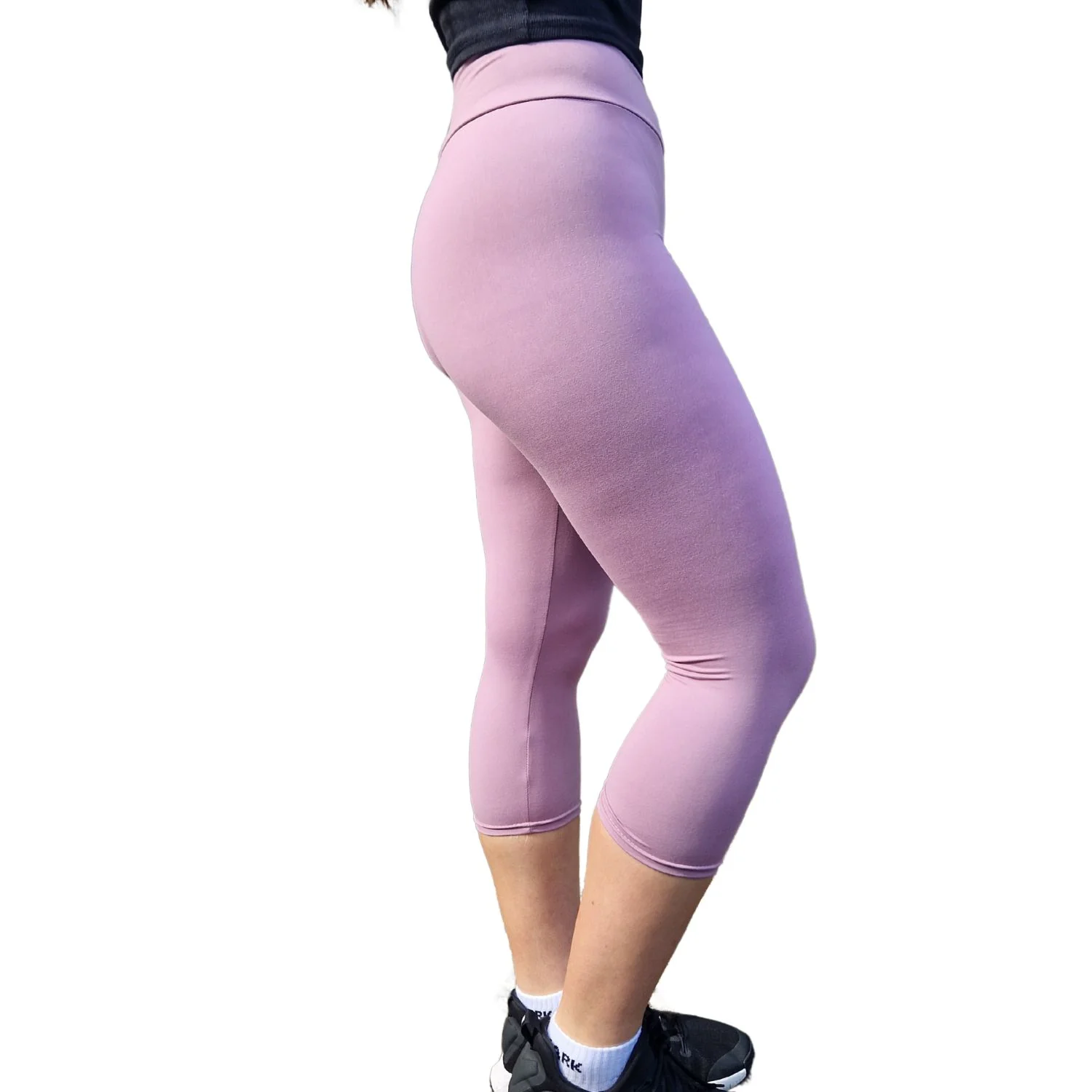 24/7 Capri Leggings- Grape
