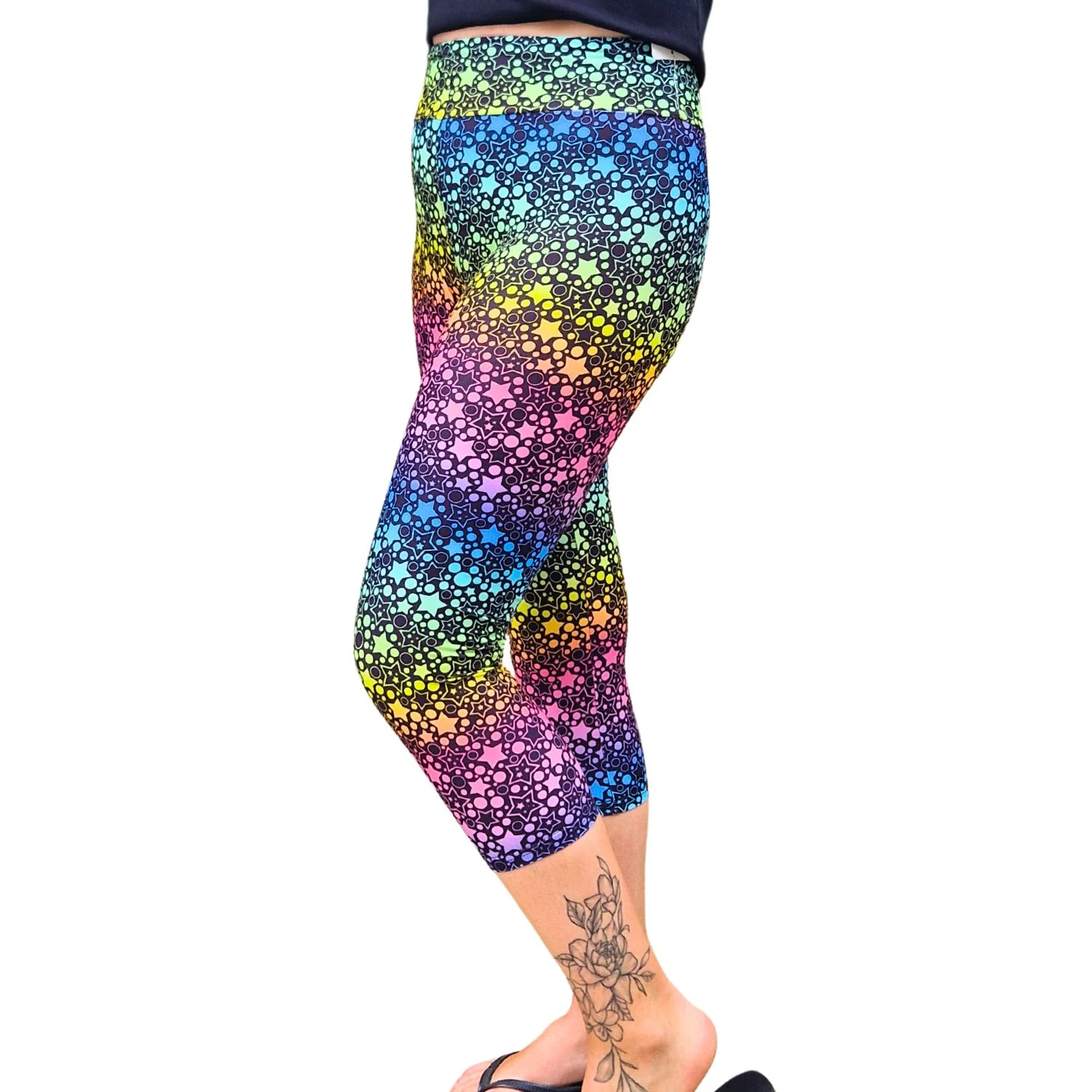24/7 Capri Leggings – Sparkle Stars