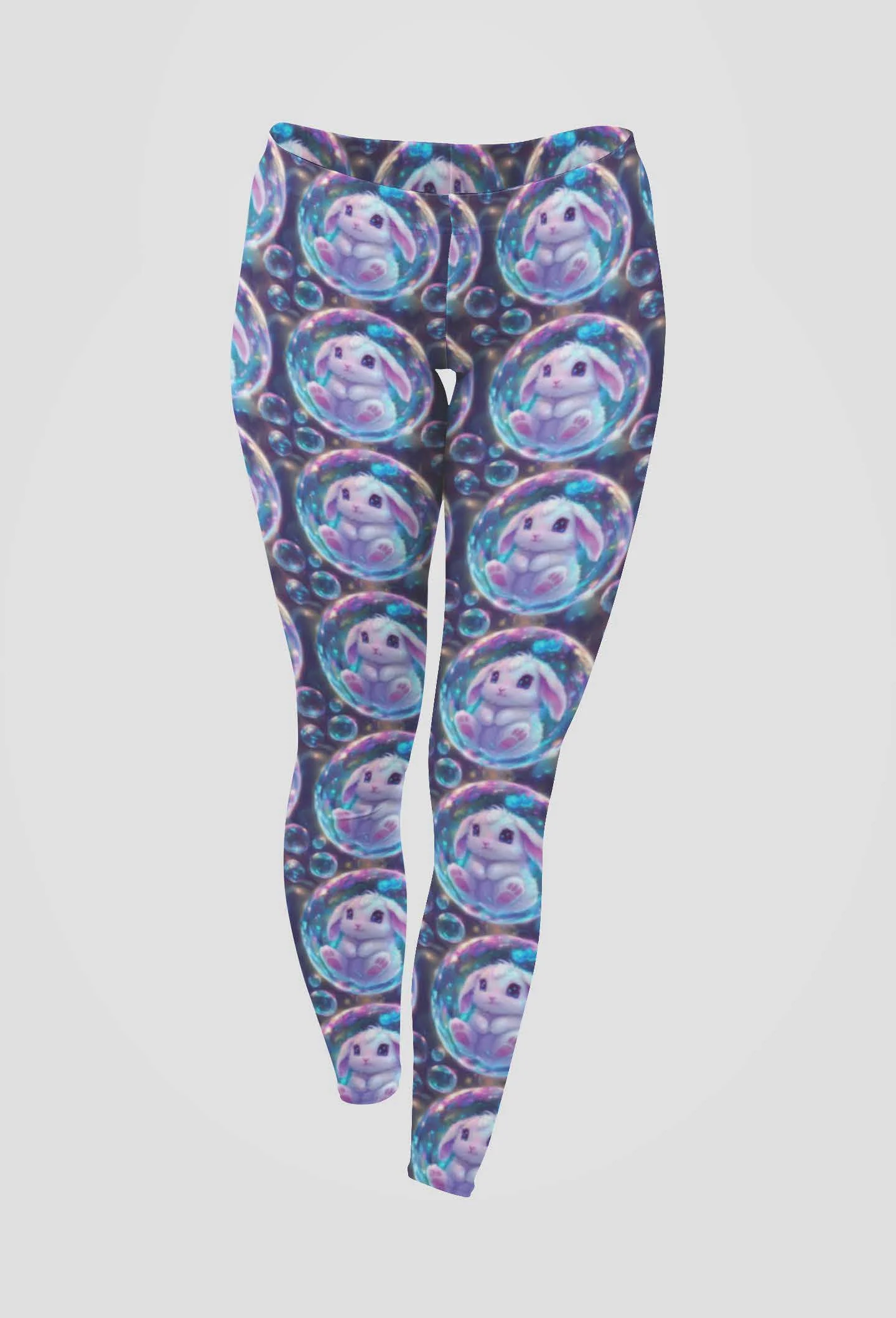 24/7 Full Length Leggings – Bubble Bunny - Image 2