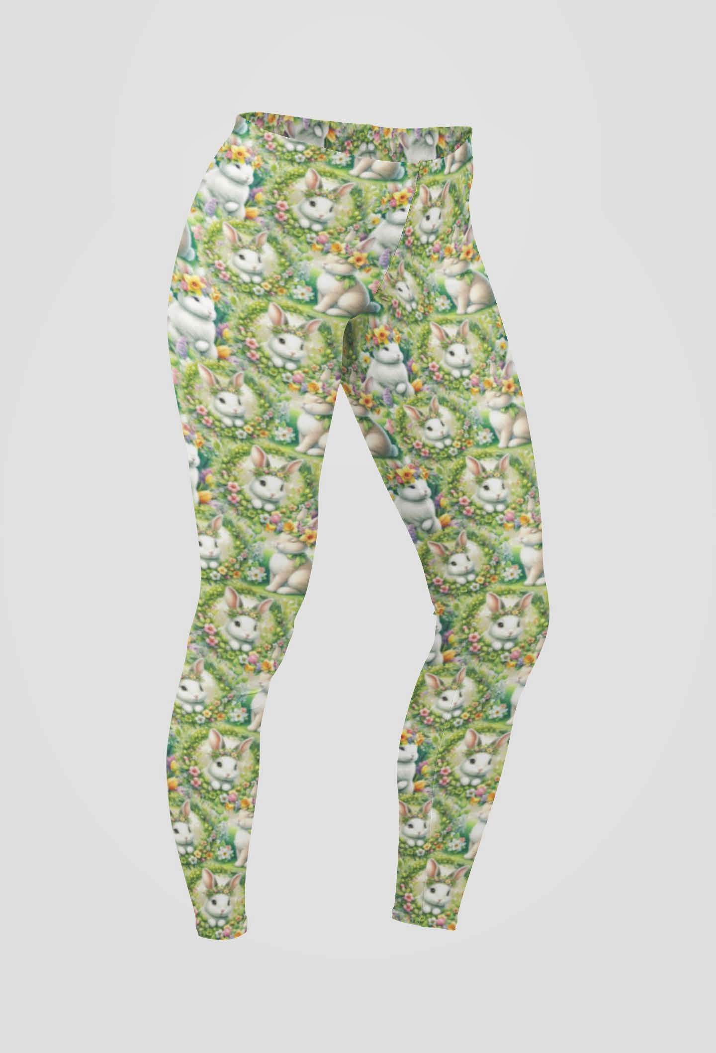 24/7 Full Length Leggings – Bunny in Bloom