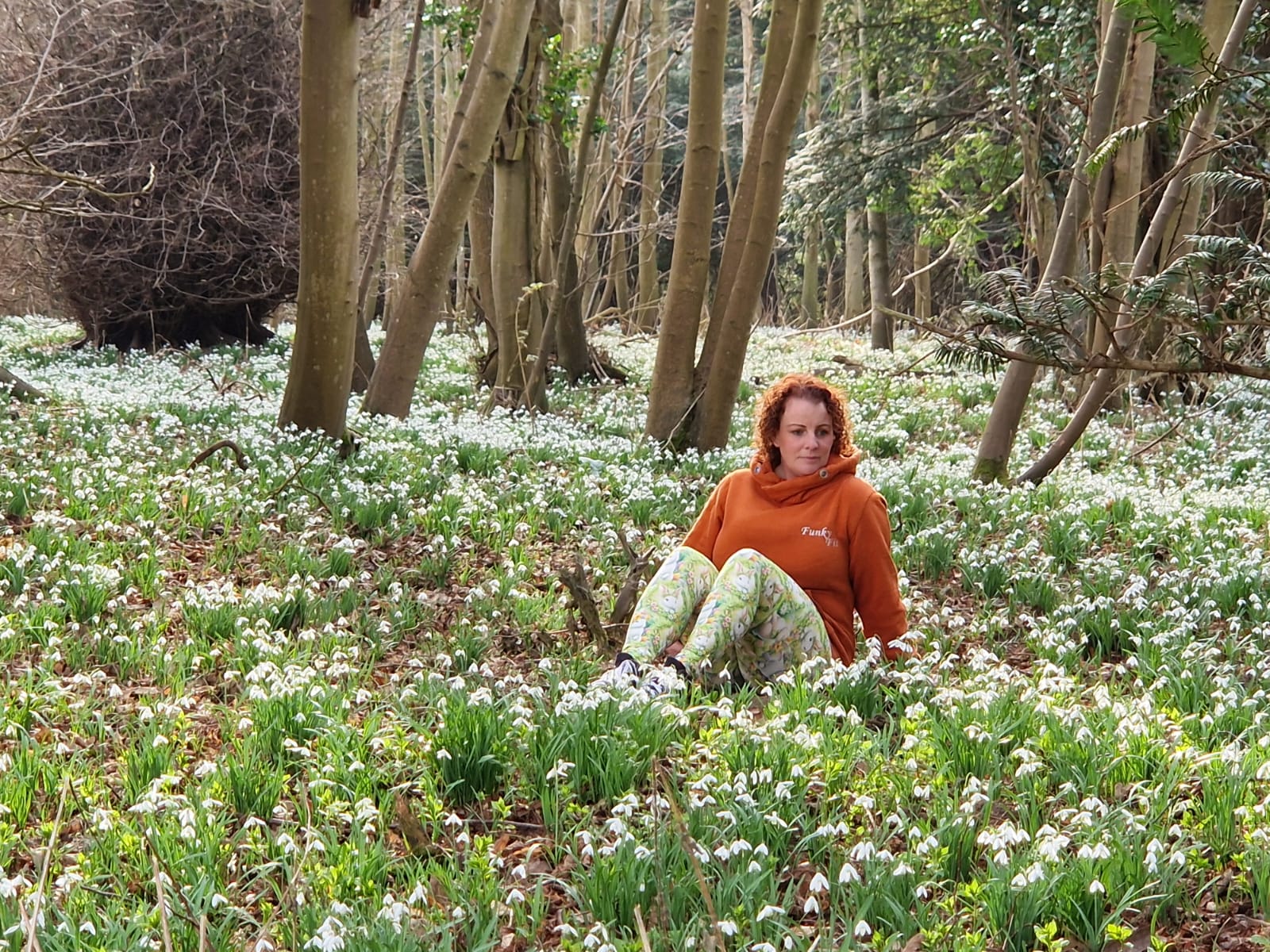 24/7 Full Length Leggings – Bunny in Bloom - Image 7