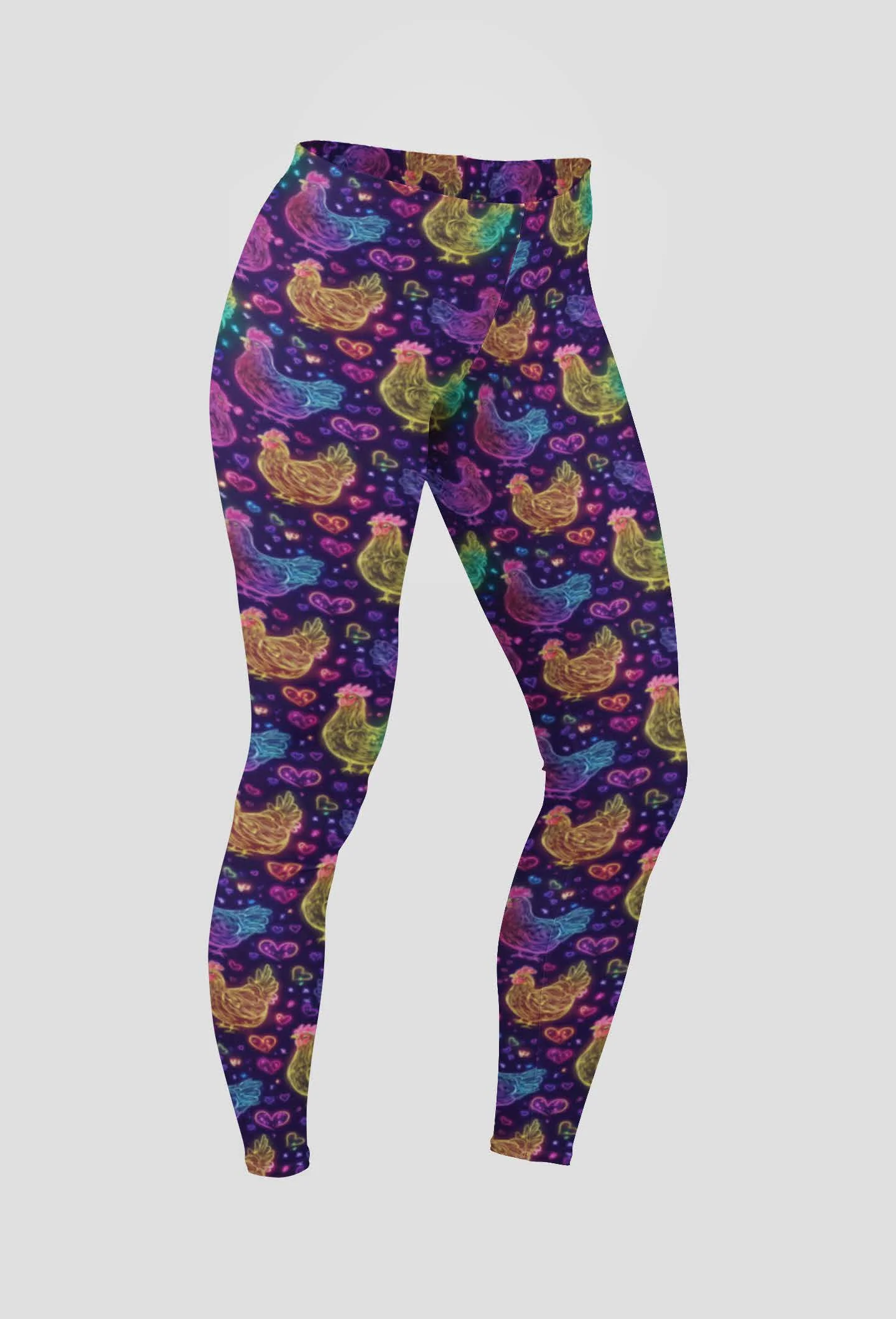 24/7 Full Length Leggings – Clucking Gorgeous!
