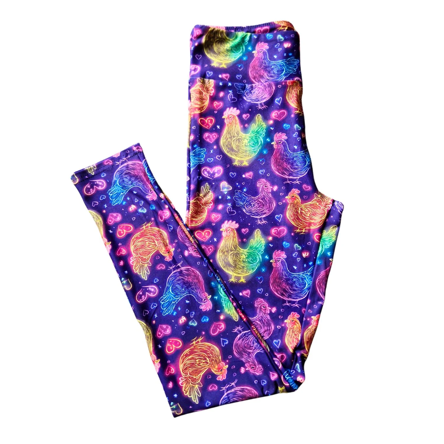 24/7 Full Length Leggings – Clucking Gorgeous! - Image 6