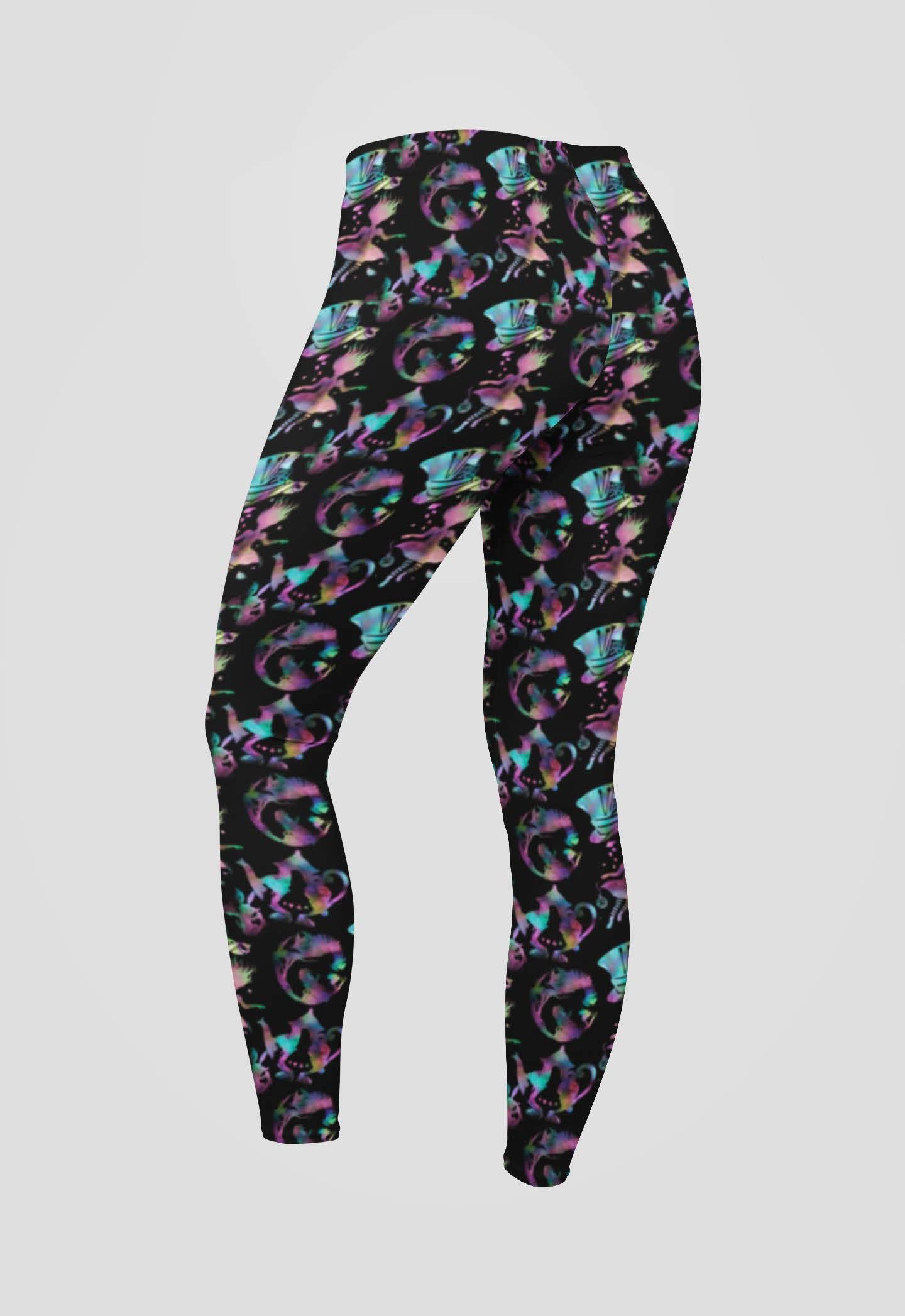24/7 Full Length Leggings – Hatters Tea Party - Image 3