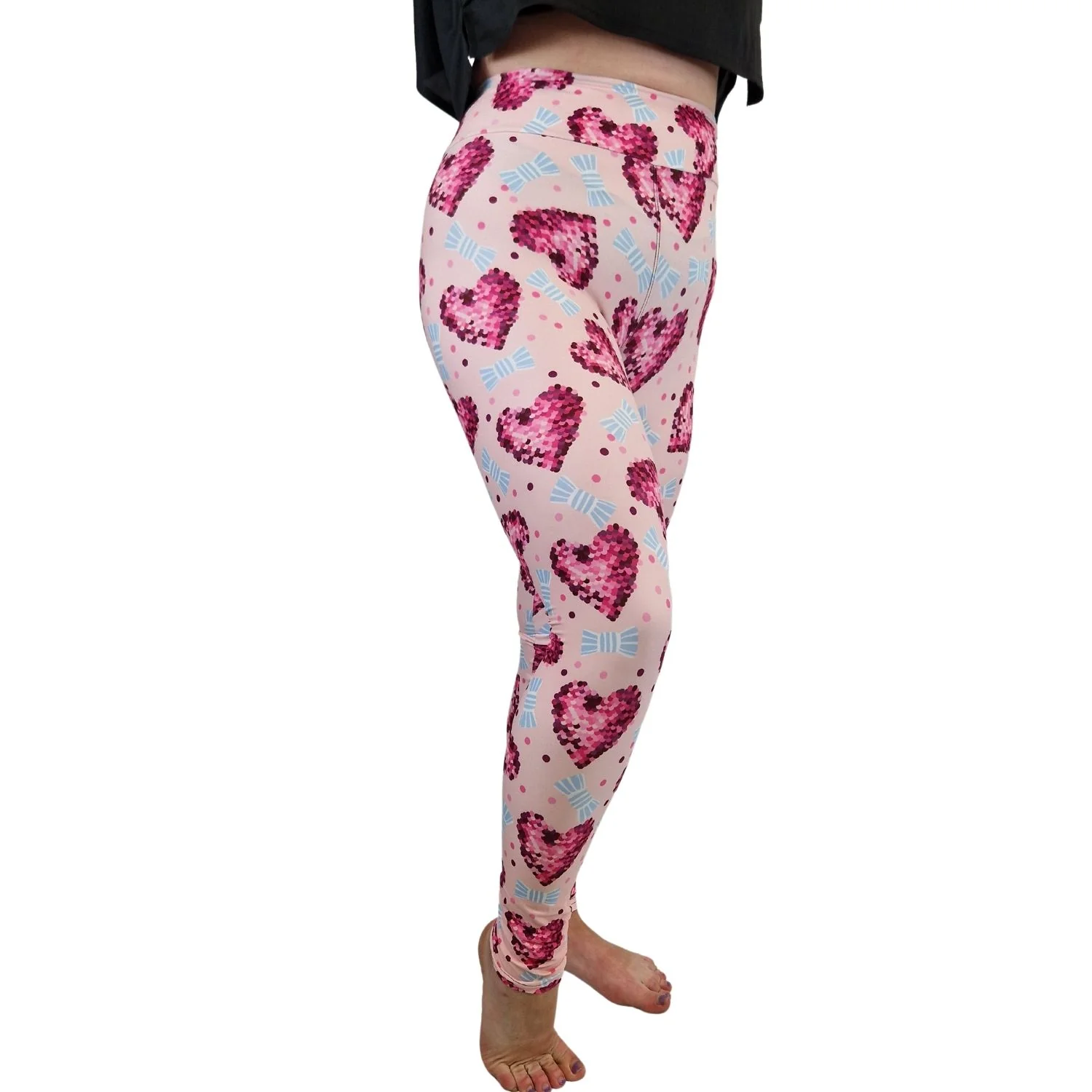24/7 Full Length Leggings – Sequin Hearts