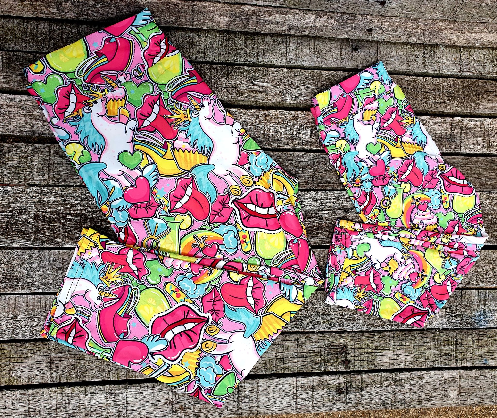 24/7 Capri Leggings – Vibrant Pop - Image 2