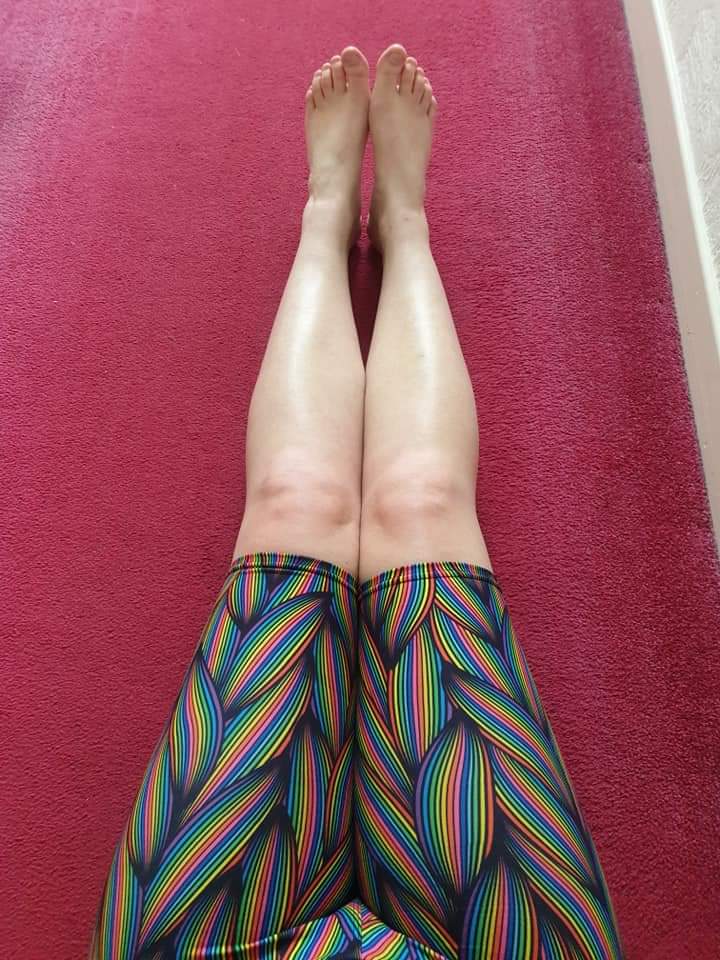 24/7 Biker Shorts - Rainbow Braid - Image 3