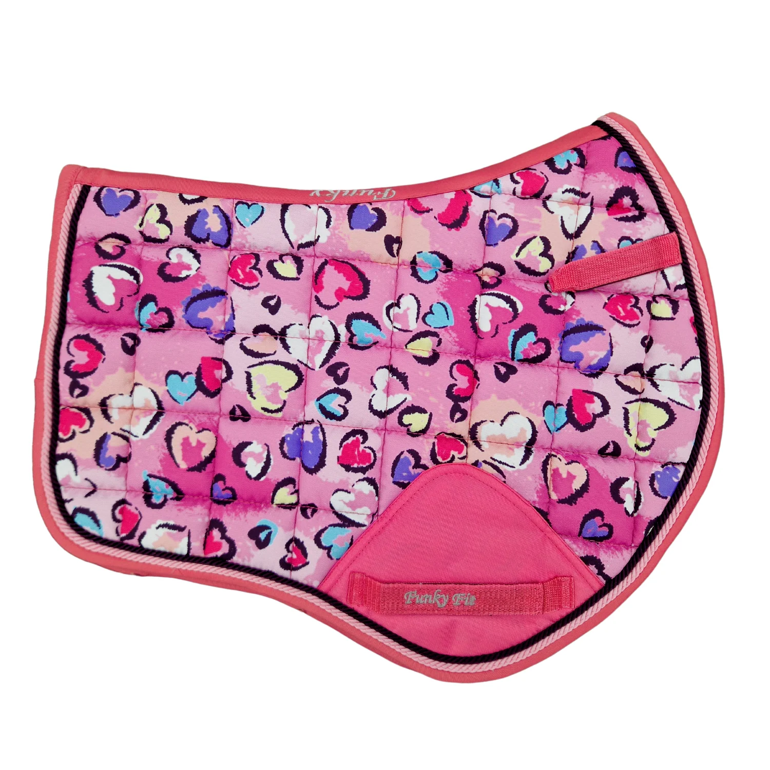3pcs Offer - Close Contact Pad, Fly Veil & Brushing Boots - Pink Passion - Image 3