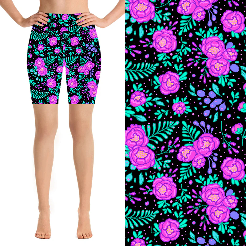 24/7 Biker Shorts - Rose Hip Love - Image 2