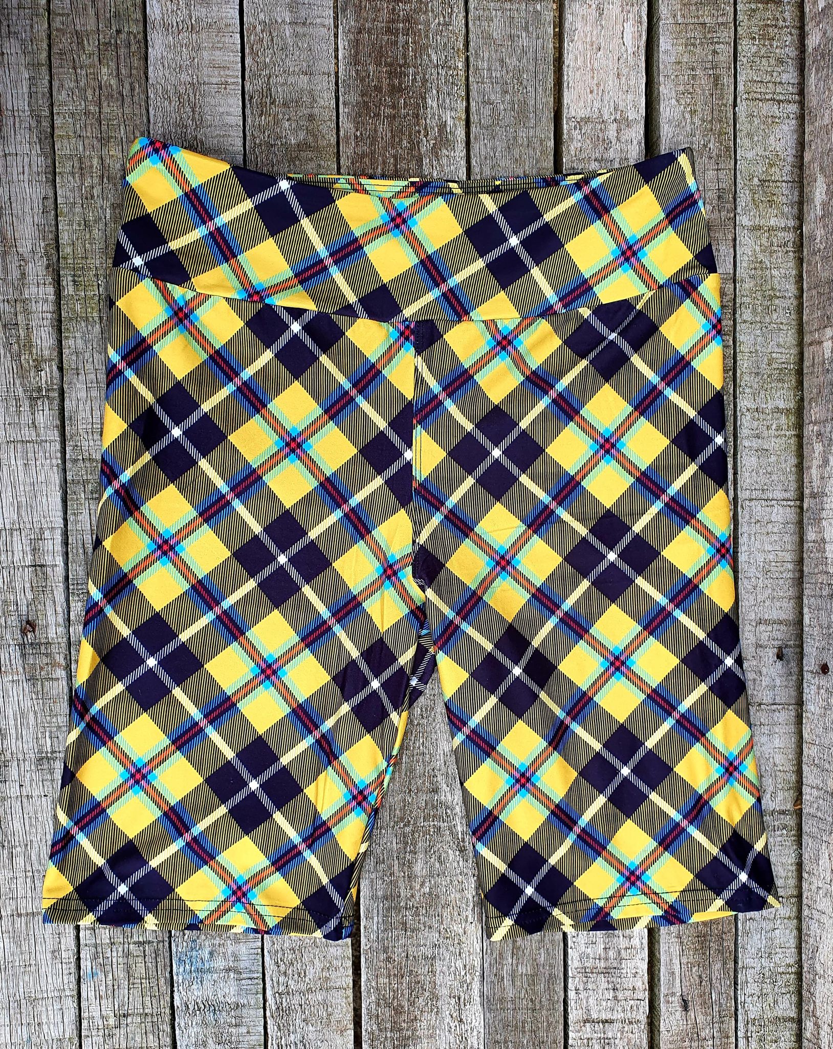 24/7 Biker Shorts - Cornish Tartan - Image 2