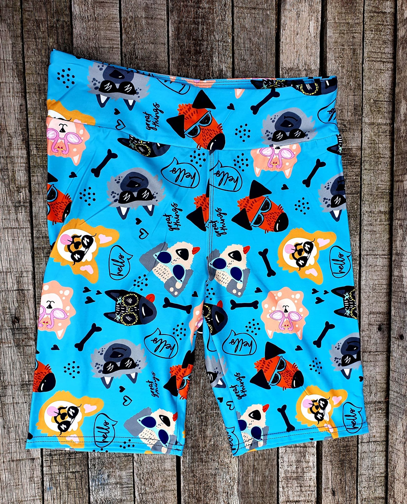 24/7 Biker Shorts - Dozens of Dogs - Image 2