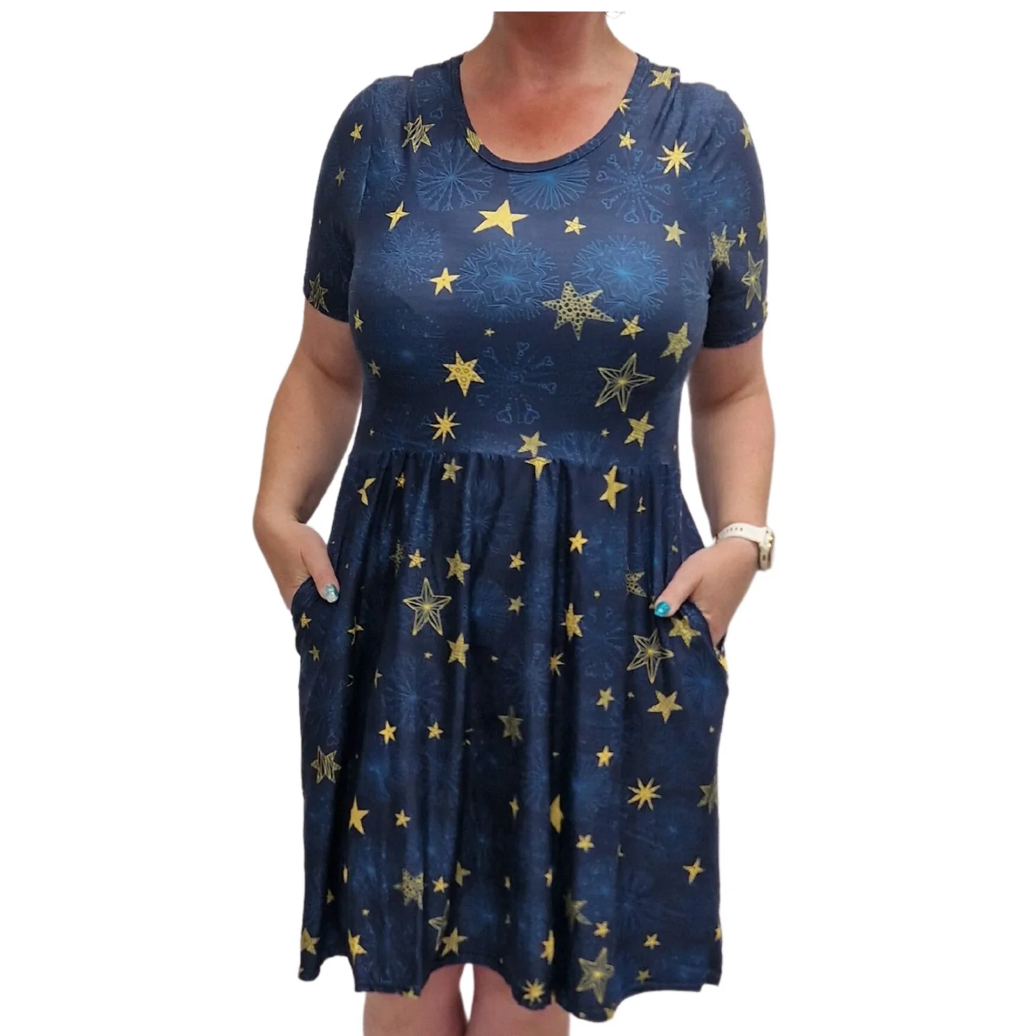 Starstruck Vintage Skater Dress - Image 2