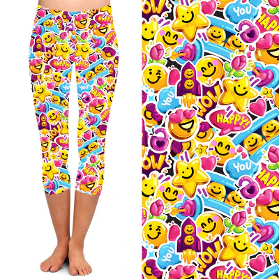 24/7 Capri Leggings – Funky Town - Image 2