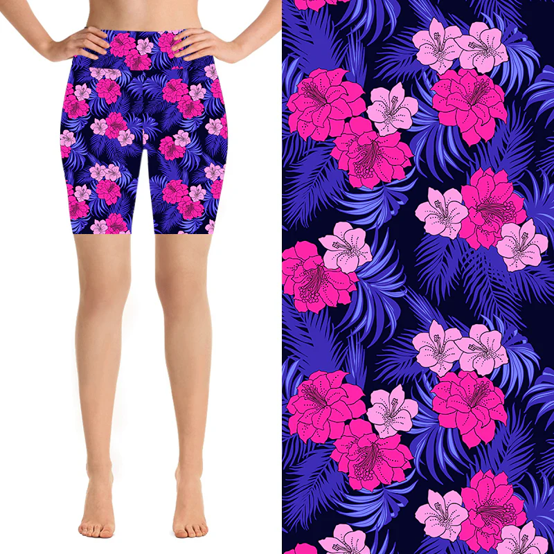 24/7 Biker Shorts - Blue Lagoon - Image 2