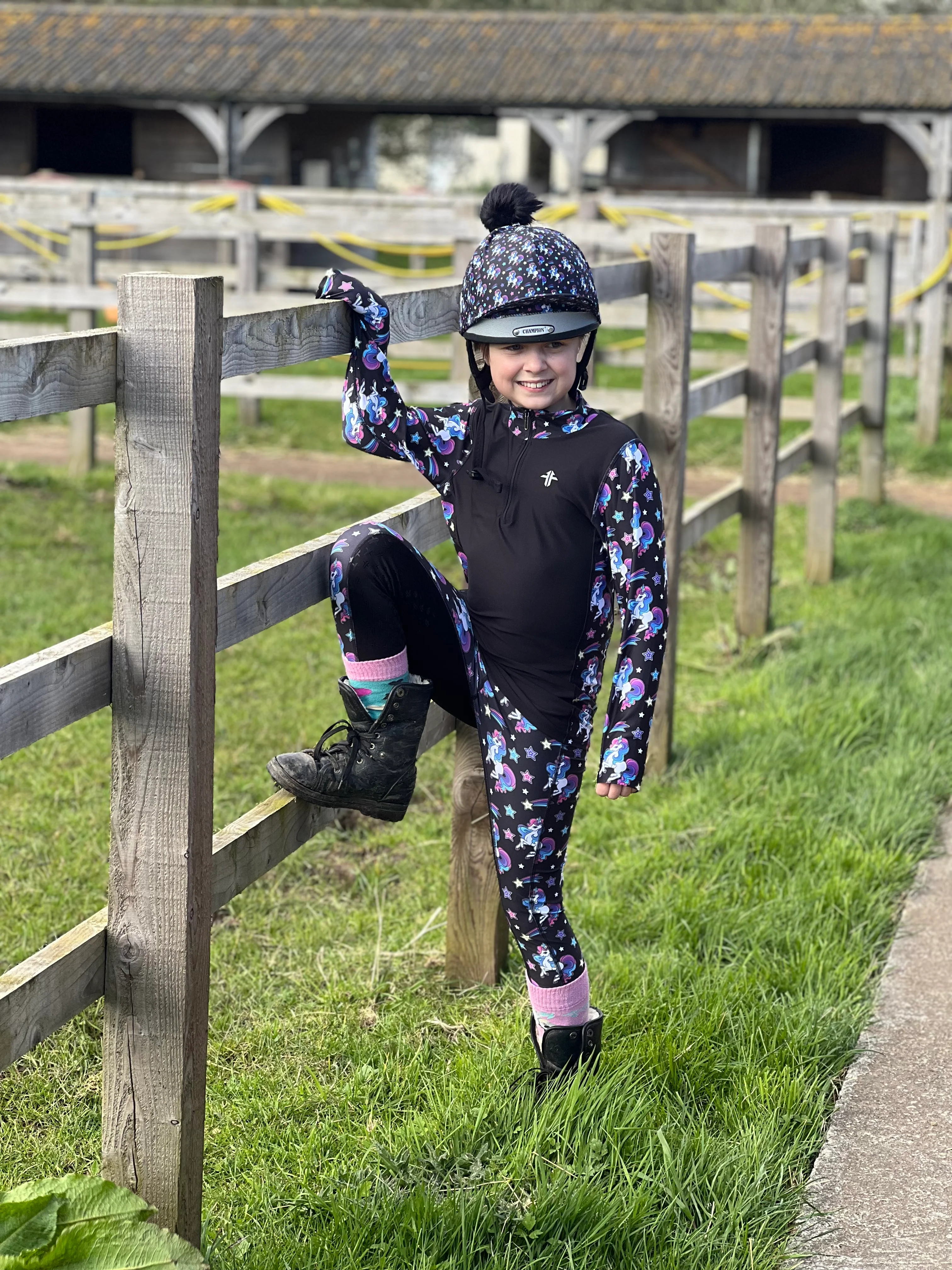 Unicorn Magic Riding Set Offer (Jods, Base & Hat Silk) - Image 4