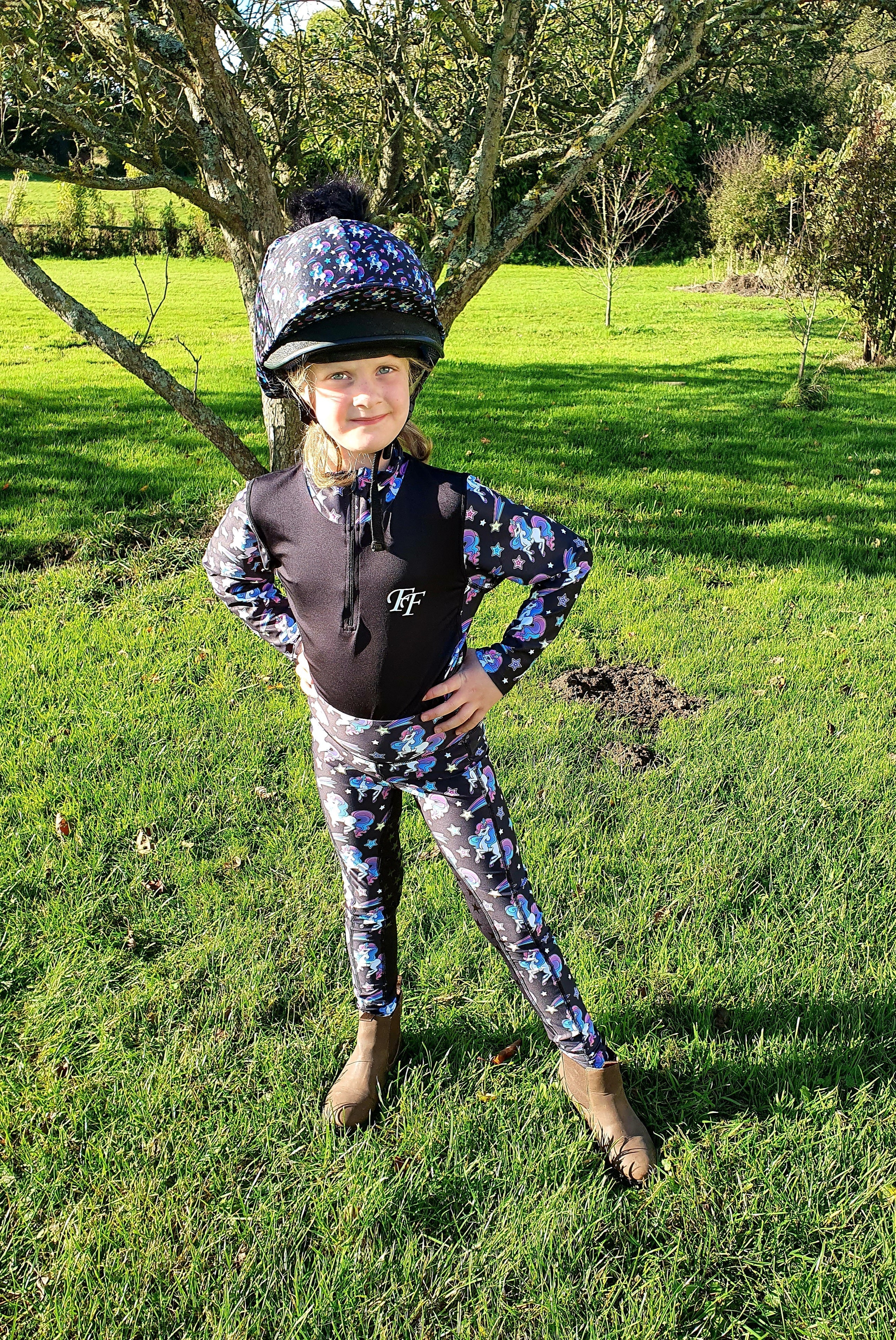 Unicorn Magic Riding Set Offer (Jods, Base & Hat Silk) - Image 6