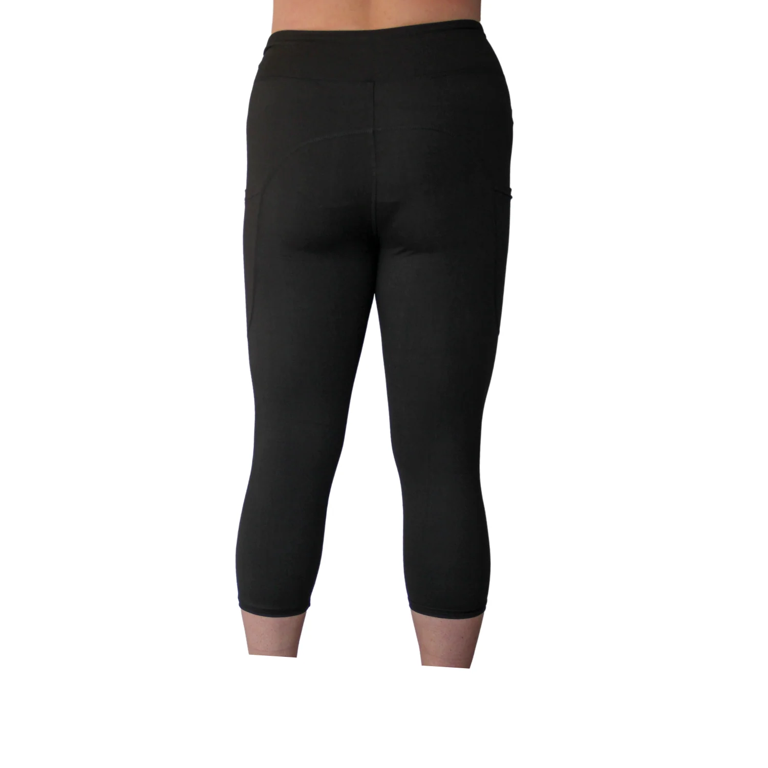 SCULPT Yoga Capri Leggings- Black - Image 3