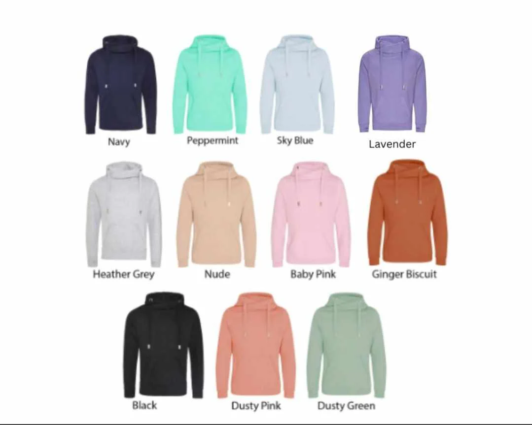 Canicross Trail Runner Cross-Neck Hoodie - Image 3