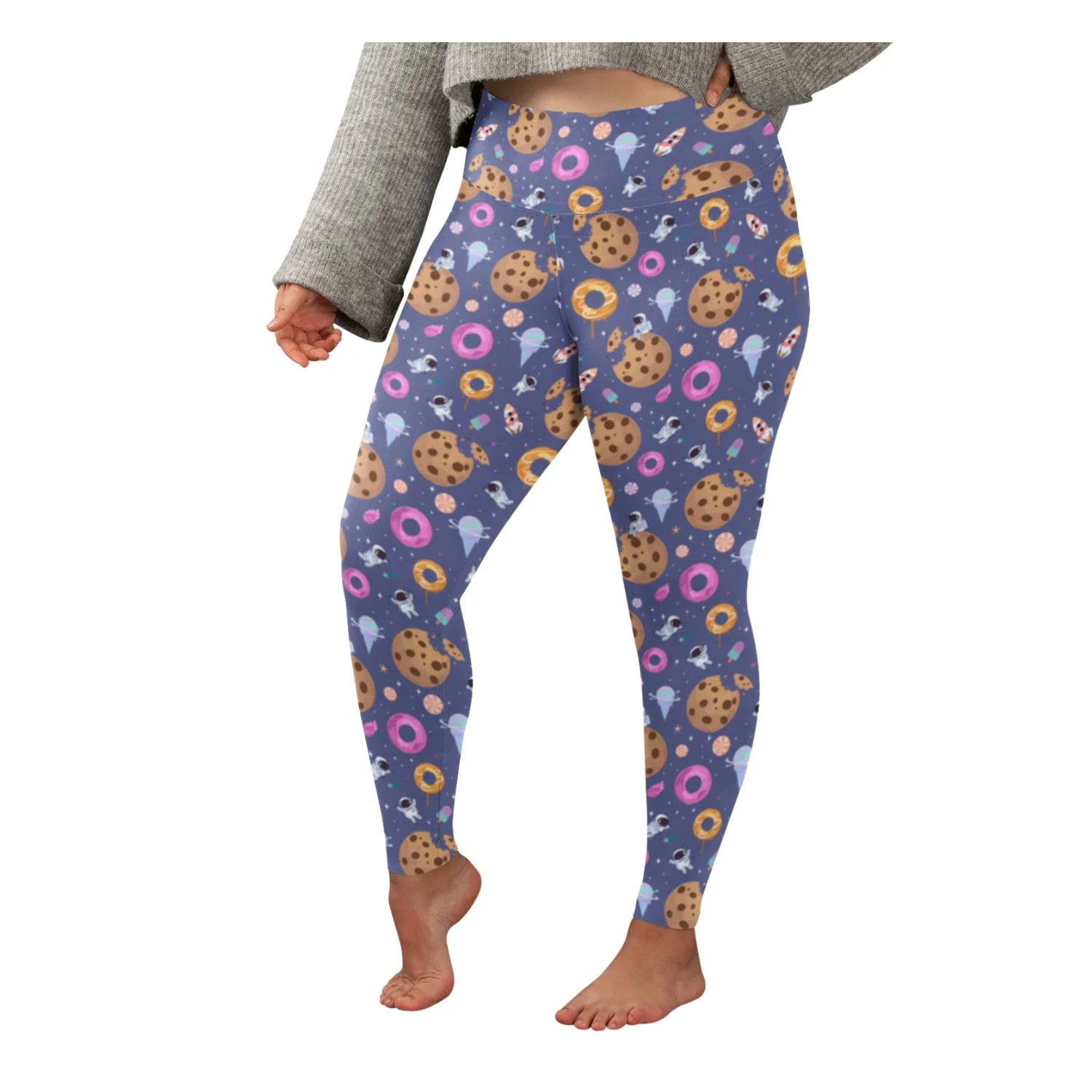 24/7 Leggings - Cookies in Space - Image 2
