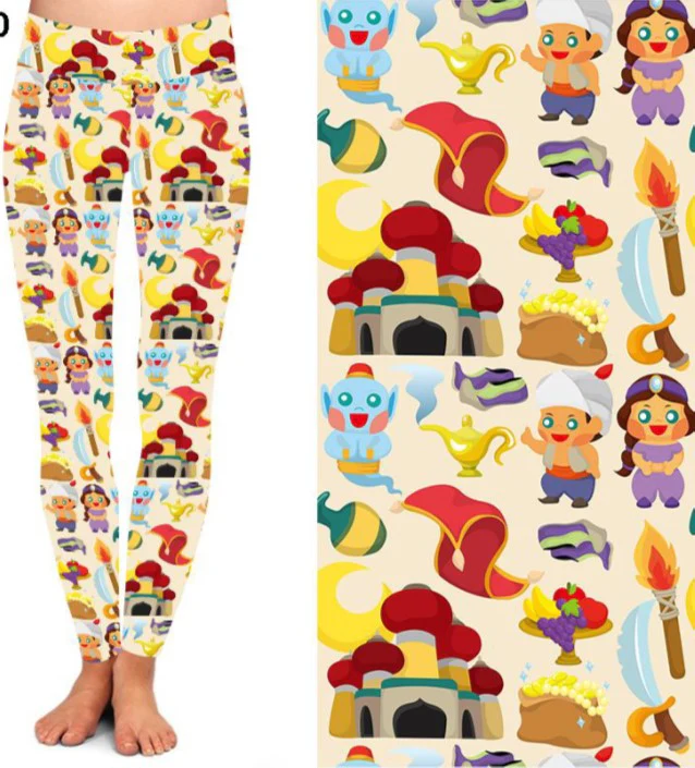 24/7 Full Length Leggings – Magic Lamp