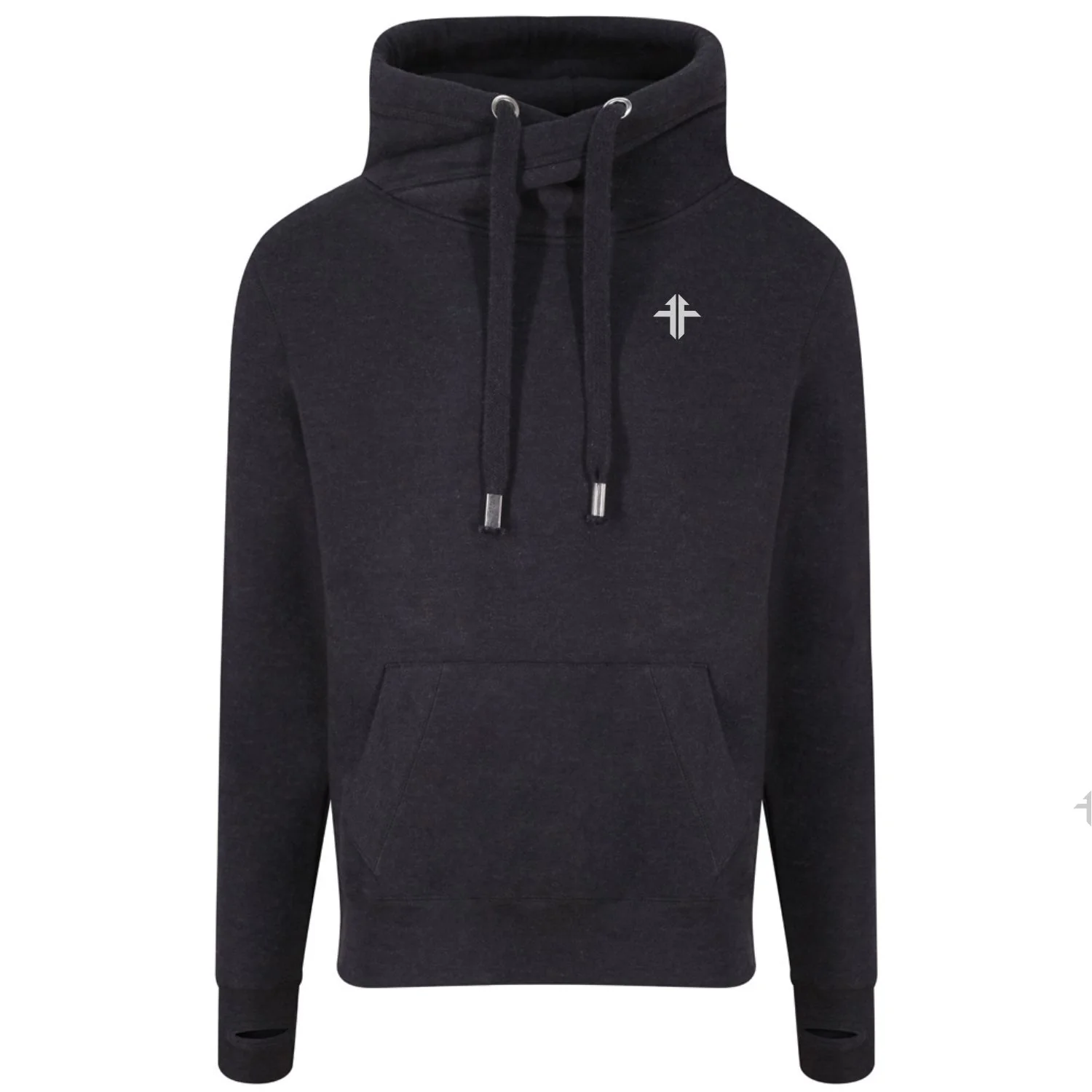 Personalised Cross-Neck Hoodie - Vaulting Design - Image 11