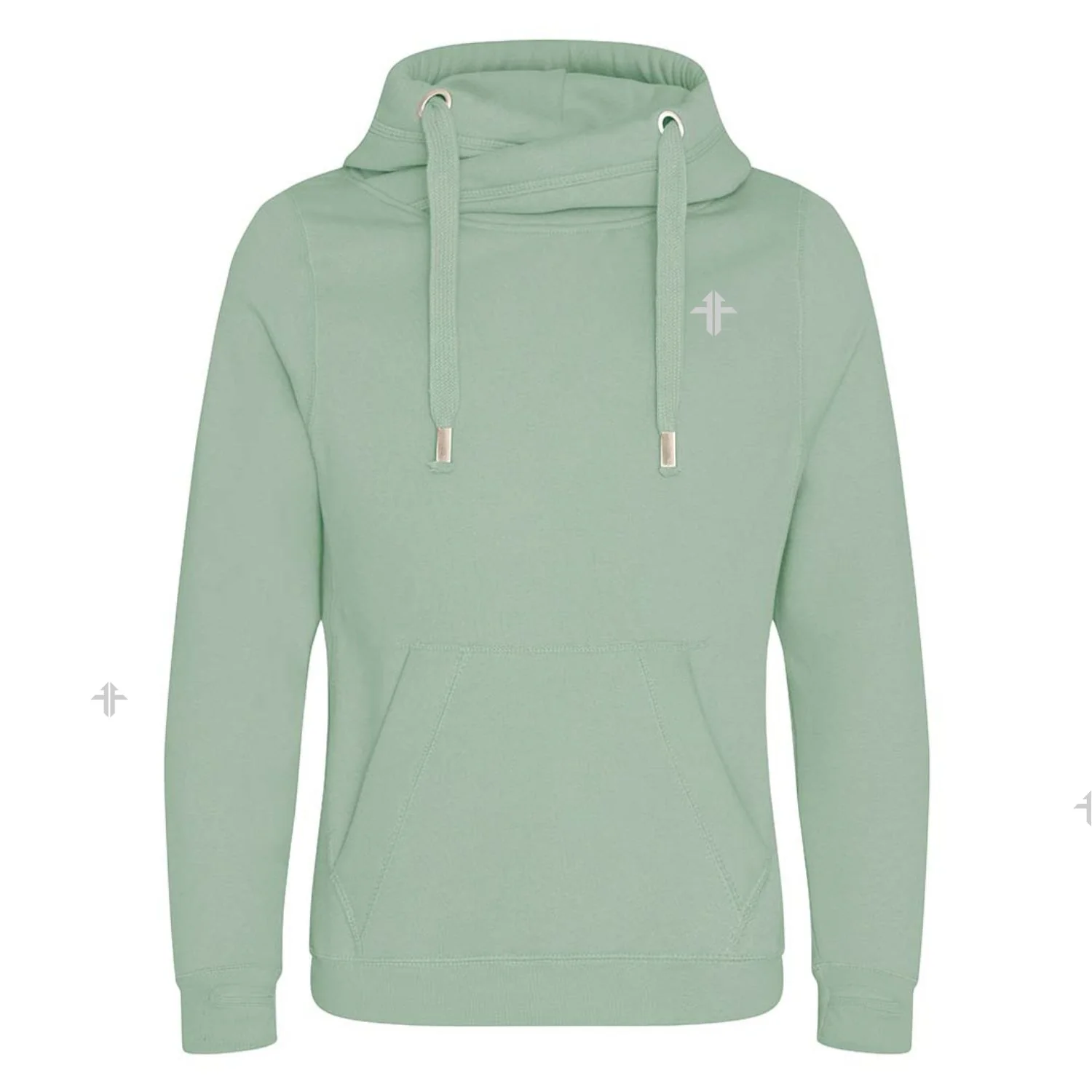 Personalised Cross-Neck Hoodie - Vaulting Design - Image 13