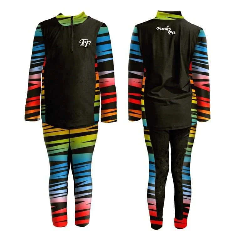 Rainbow Zebra Jodhpurs - Kids - Image 5