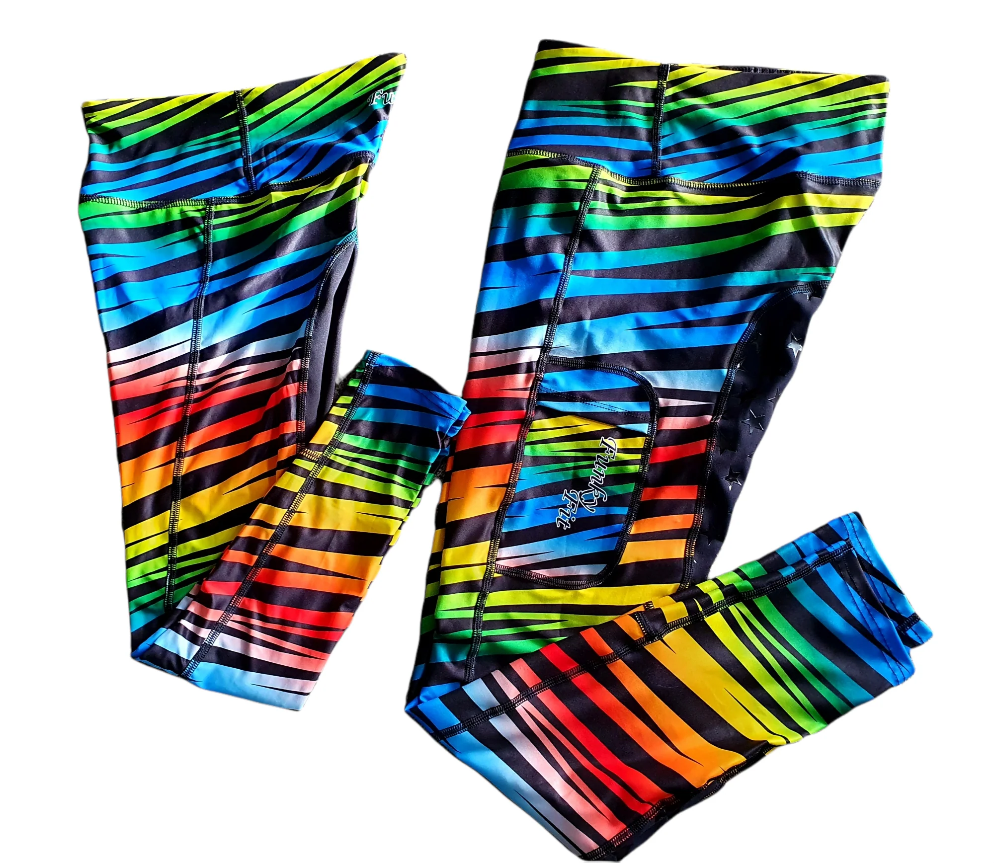 Rainbow Zebra Jodhpurs - Kids - Image 8