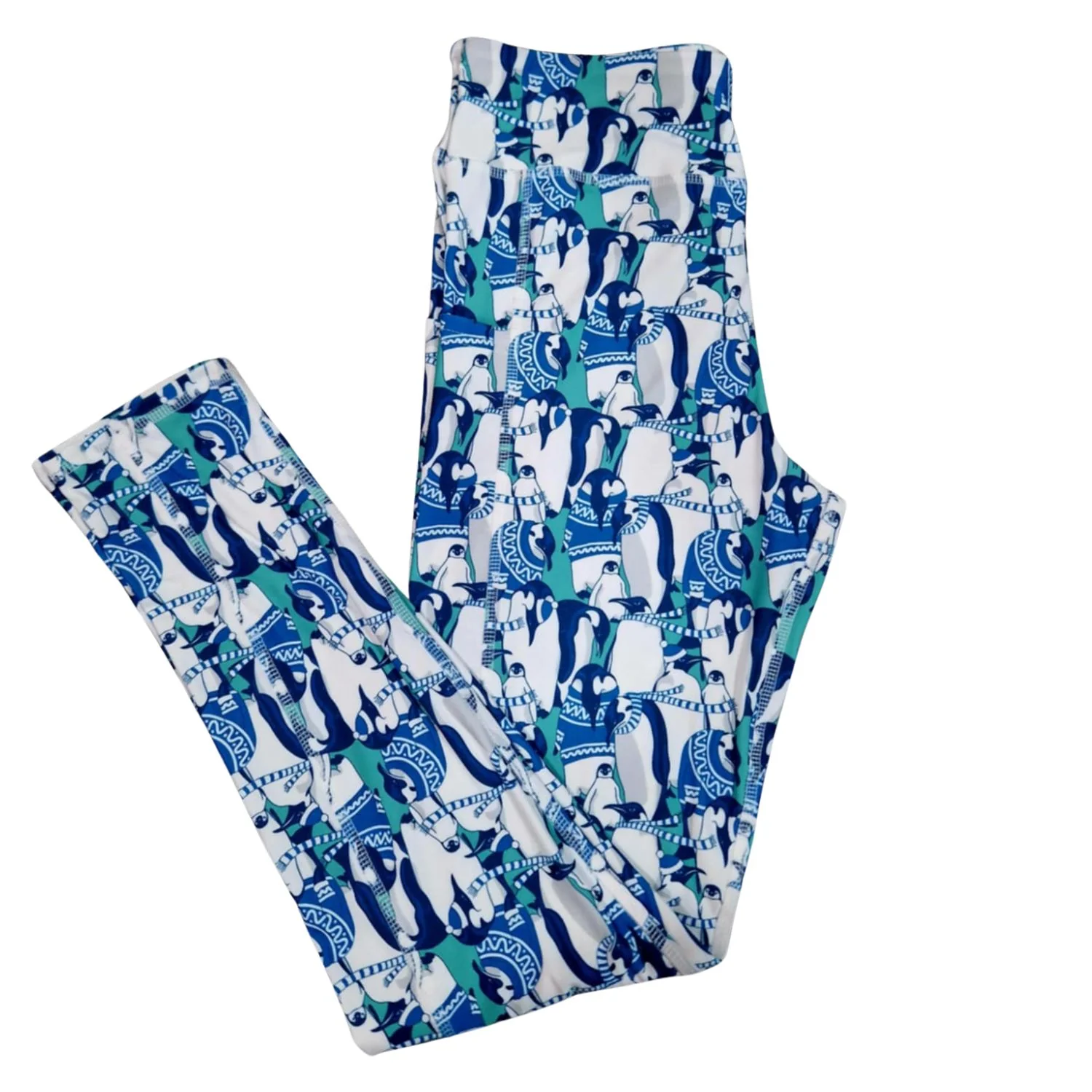 SCULPT Yoga Full Length Leggings - Frosty Friends - Image 3