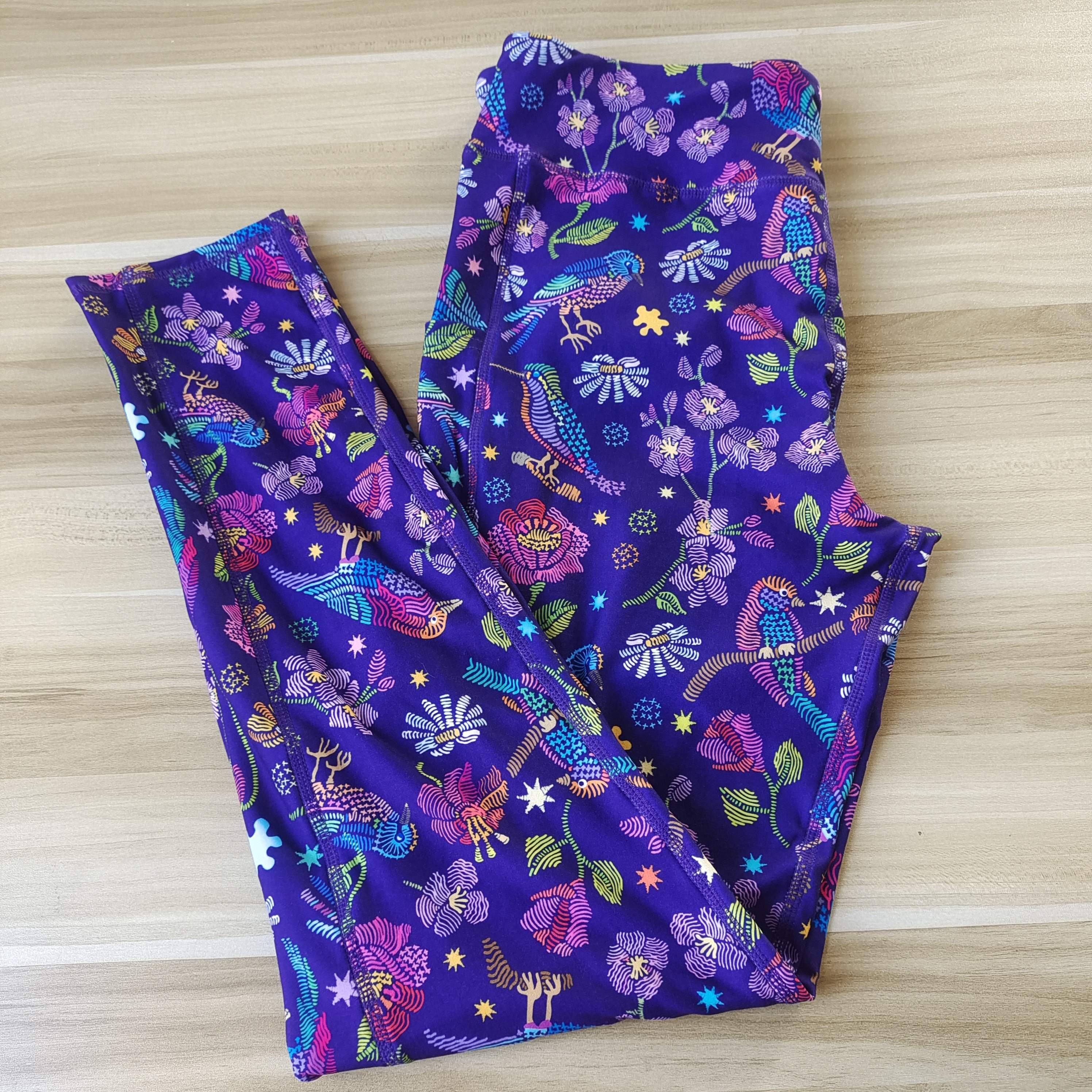 SCULPT Yoga Full Length Leggings- Birds Of Paradise - Image 3