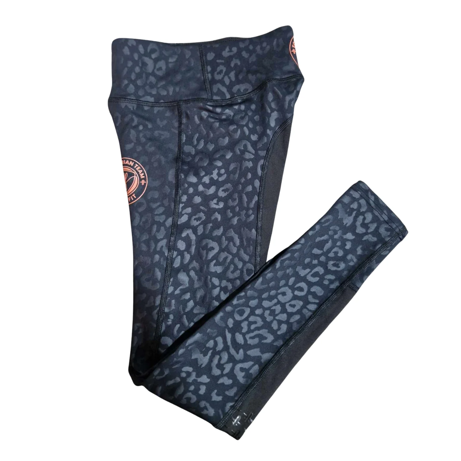 Team Performance Pull On Breech - Black Leopard & Rose - Image 9